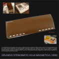 1958 GRUNDIG STENOMATIC MAGNETIC SHEET